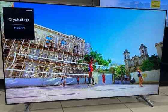 Телевізор Безрамний: 65" (2023) Smart 4K UHD, Samsung 65CU7100. Київ