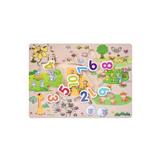 Деревянная игрушка Лабиринт MD 0817-2 размер 30х22,5 см Винница