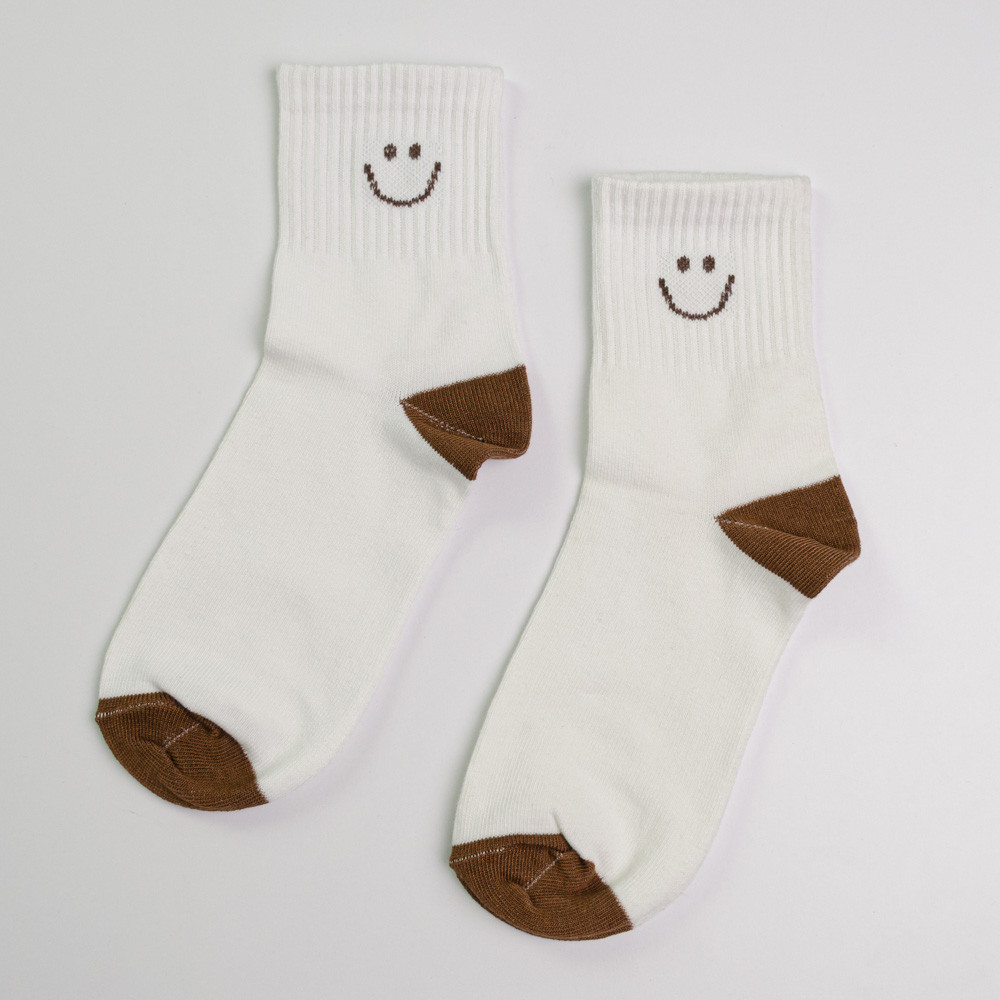 Набір шкарпеток жіночіх бавовняних 10 пар Youstar 102 Середні 37-41 Білий Суми - фото 3