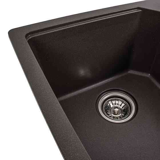 VALESO Гранітна мийка для кухні VALESO HARMONY 7850 матова Темна скеля Київ