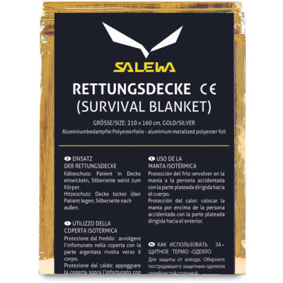 Термоковдра Salewa Rescue Blanket 2380 0999 UNI (013.003.0602) Вінниця - фото 1