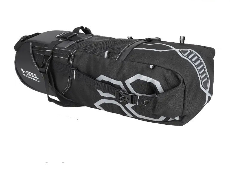 Сумка велосипедная подседельная Feel Fit BAO-027, черная Бровары - изображение 2