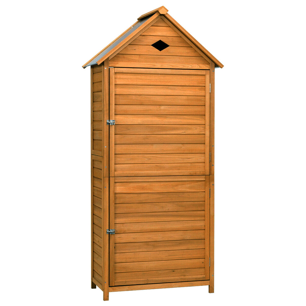 Шафа для садового інвентарю "Сакапа" сієна Миколаїв - фото 3