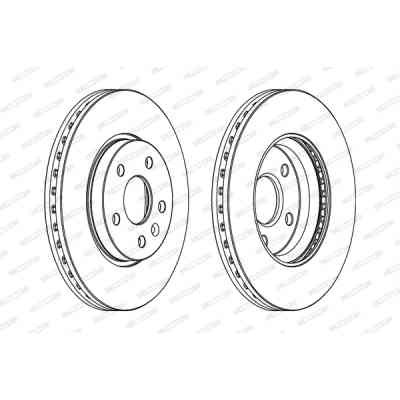 Гальмівний диск FERODO DDF1869 Вінниця