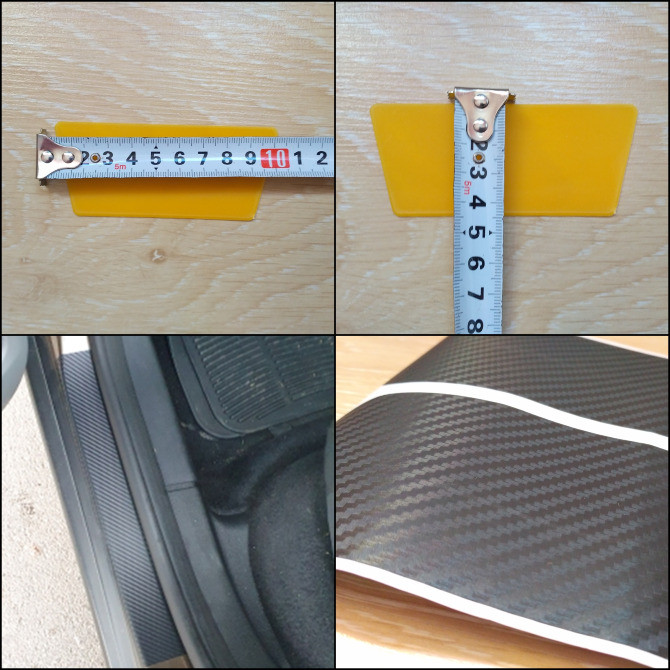 Наклейки на пороги авто 4 штуки Київ - фото 8