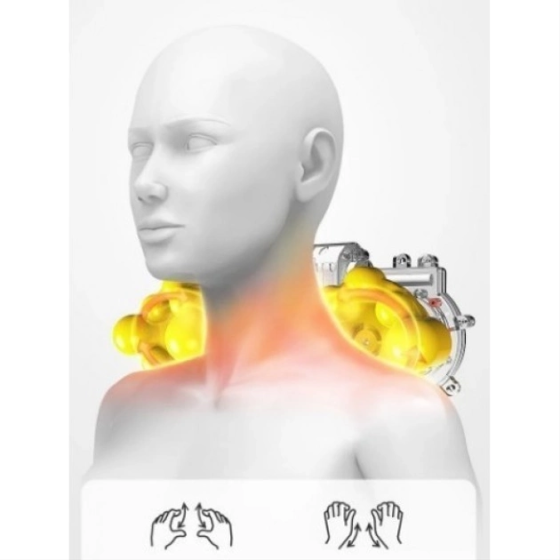 Массажер для шеи и плеч Benbo P-708 Массажная подушка Винница