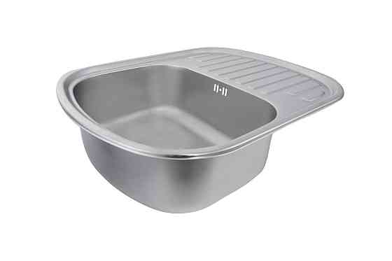 VALESO Кухонна мийка з нержавіючої сталі Valeso САТИН 6349 (0,8/180 мм) Киев