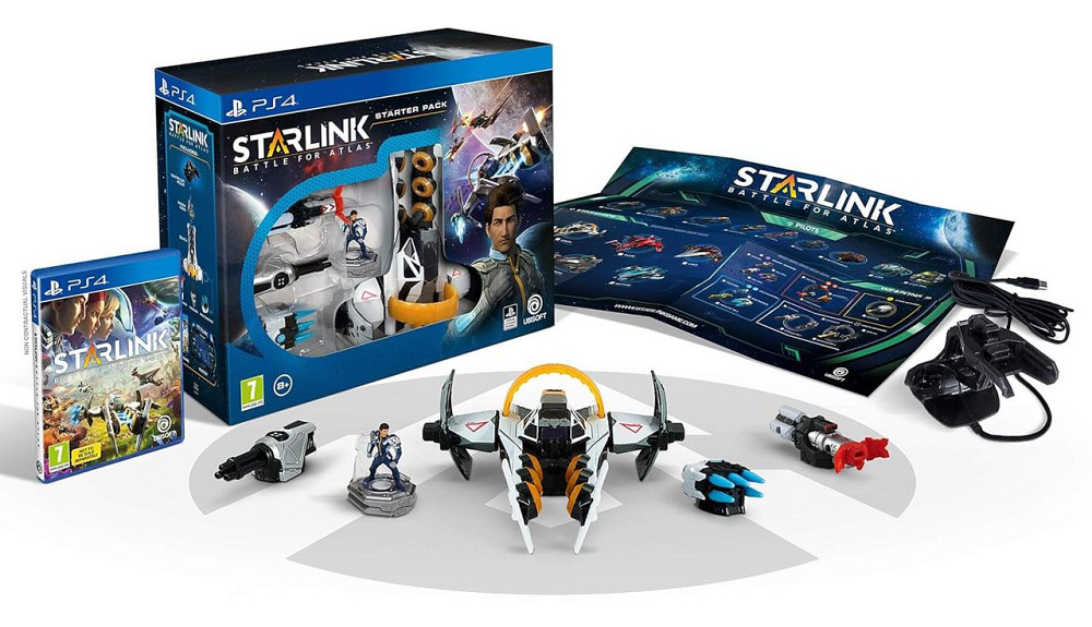 Подарунковий набір Starlink Battle For Atlas, гра для PlayStation 4 PS4, стартовий набір, комплект зі зброєю та пілотом Київ - фото 8