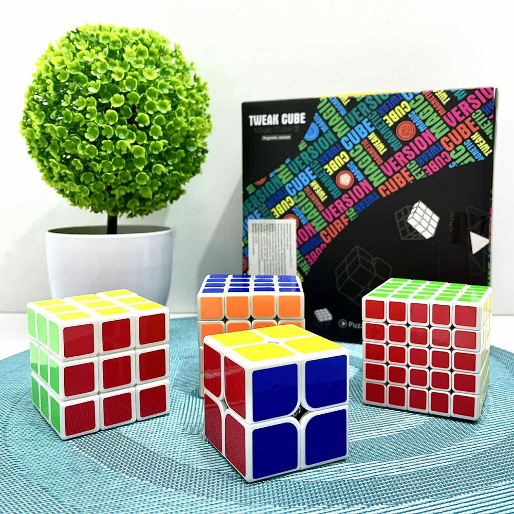 Набір кубиків Рубіка 4шт (218-T11) Чернигов - изображение 2