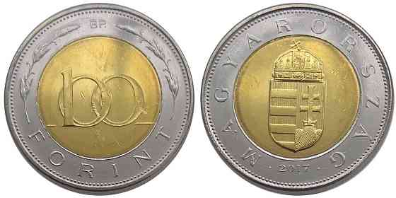 Венгрия 100 форинтов 2022 год Полтава