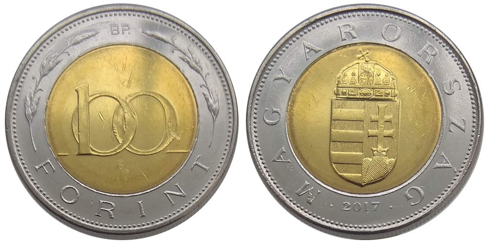 Венгрия 100 форинтов 2022 год Полтава - изображение 1