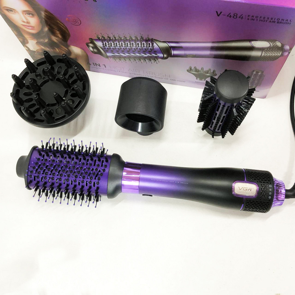 Хорошая фен щетка вращающаяся, Профессиональный фен для работы, Фен брашинг стайлер IK-82 Львов - изображение 3