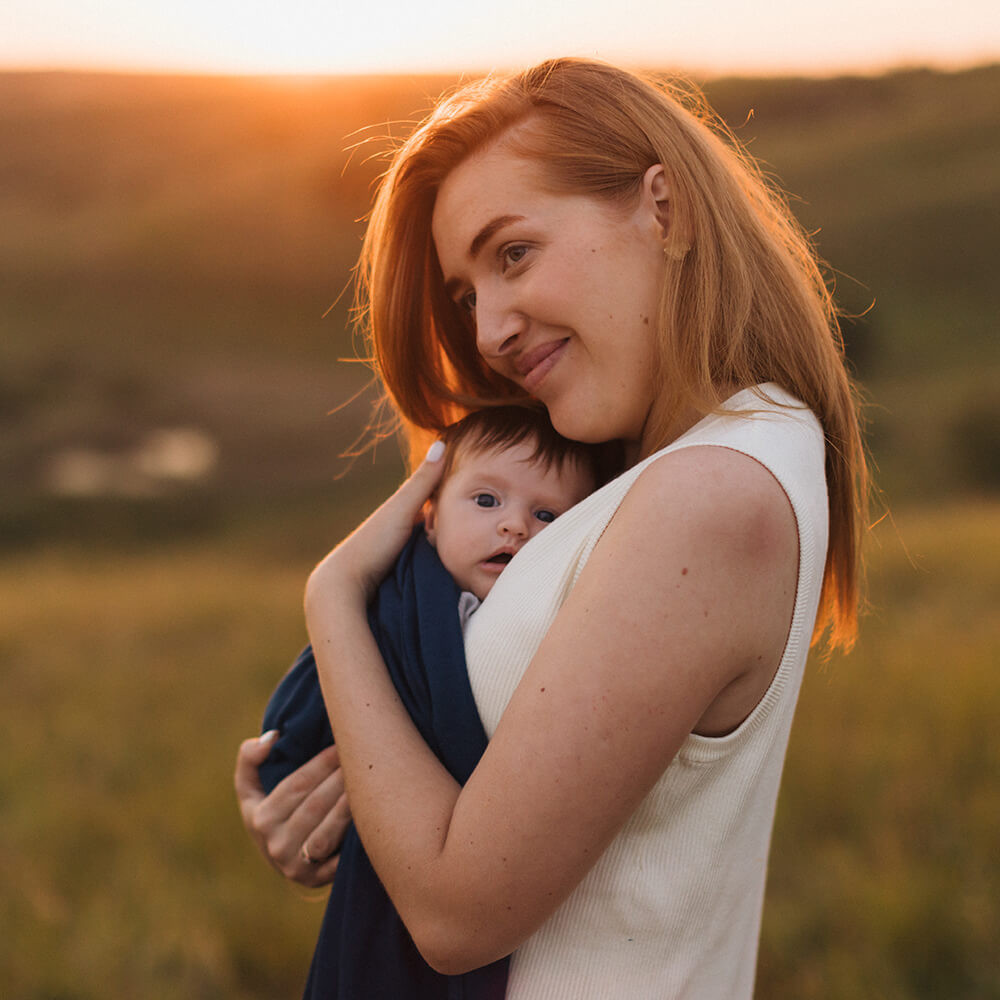 Легкий плед/Трикотажна пелюшка Синій Київ - фото 2