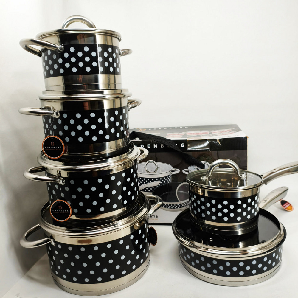 Набор кастрюль с инновационным антипригарным покрытием, Набор кастрюль с крышками для кухни PI-31 Львов - изображение 4