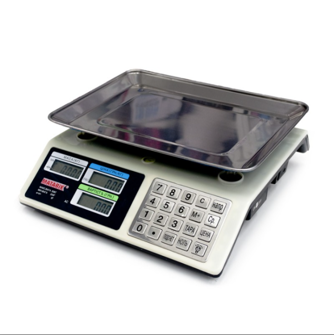 Ваги торговельні MATARIX MX-414 S MB 50кг Одеса - фото 3