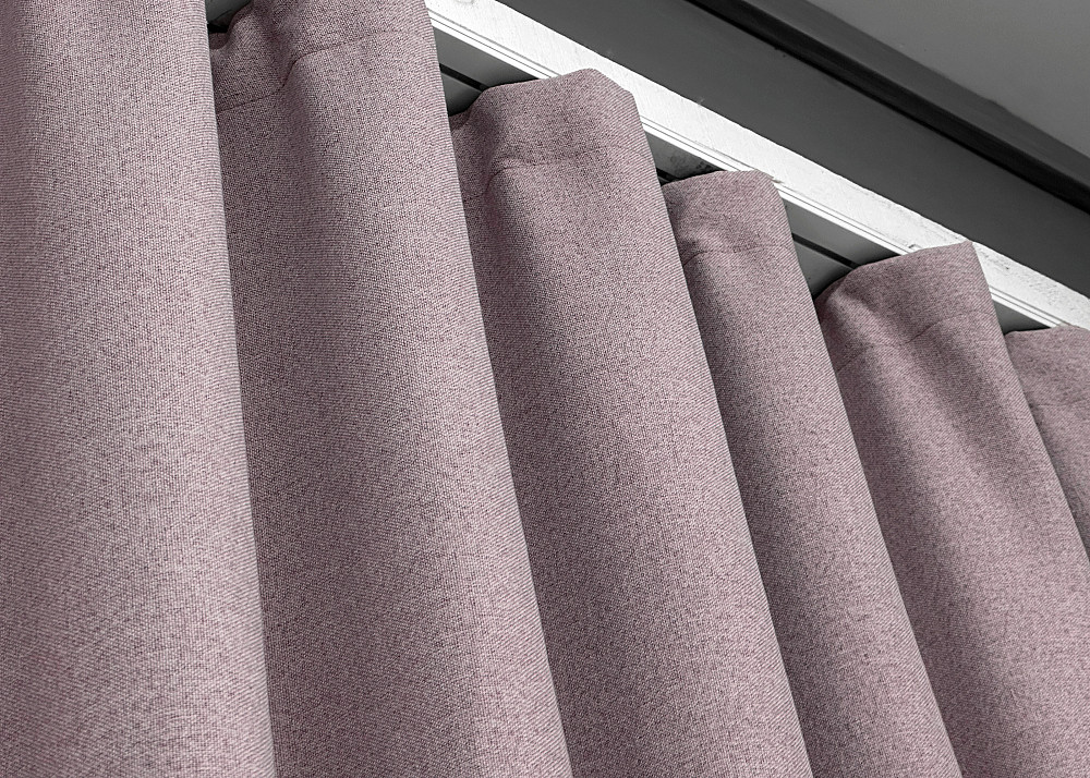 Премиум шторная ткань blackout 100%, двусторонняя, коллекция «ASHEN NIGHT» цвет пудровый 1843ш Киев - изображение 6