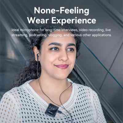 Мікрофон Vention USB-C 2-Pack Wireless Lavalier Black (NCBB0) Вінниця