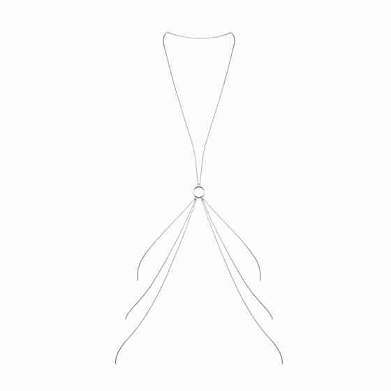 Цепочка для тела Bijoux Indiscrets Magnifique 8 Body Chain — Silver Sex Aura Киев
