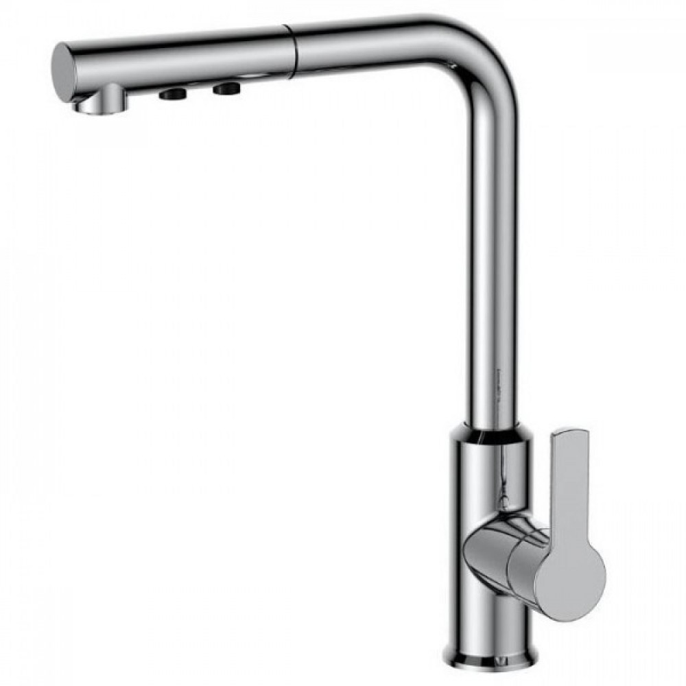 Змішувач для кухні з висувним виливом VOLLE BRAVO М cromo 1550.110201 Київ - фото 1