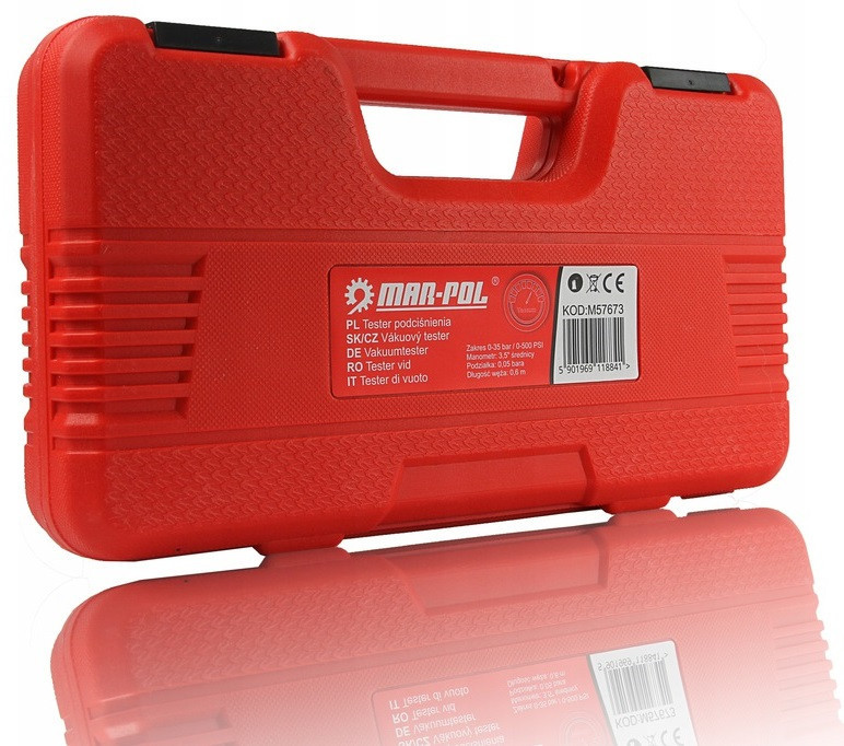 Вакуумный тестер давления для топливных насосов 0-1 кг/см2 Mar-Pol (M57673) Нововолынск - изображение 6