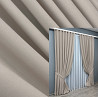 Комплект готових штор VR-Textil Мікровелюр Petek № 1828ш Таш 100х270 см 2 шт (31-0063)