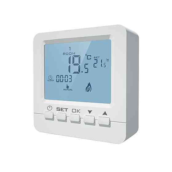 Тижневий програмований термостат Thermo Alliance BHT-002-BW Київ