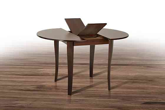 Стіл обідній Дукат (930+250)*930, горіх темн. Киев