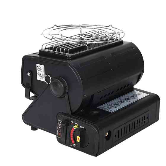 Обогреватель газовый Portable Gas Heater 1.3 kW керамический Черный Винница