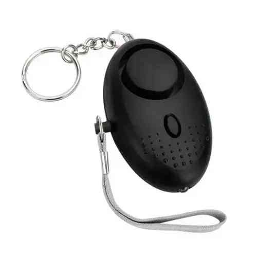 Брелок-сирена для самозахисту 120 дБ з ліхтариком, компактний особистий тривожний сигналізатор Київ