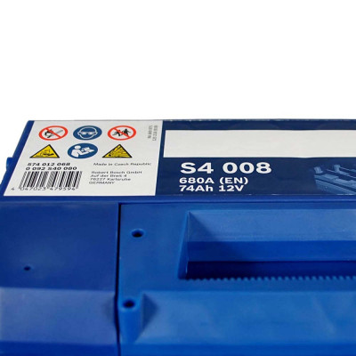 Акумулятор автомобільний Bosch 74А (0 092 S40 080) Вінниця - фото 3