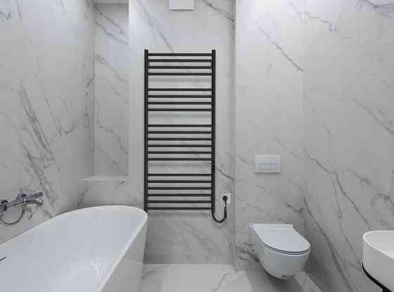 Електрична рушникосушка HF Greenwich 1170х530 TR K чорна матова Київ