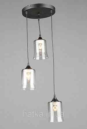 Люстра подвесная на 3 плафона VALESO N6744/3H E27 Черный N6744/3H Киев