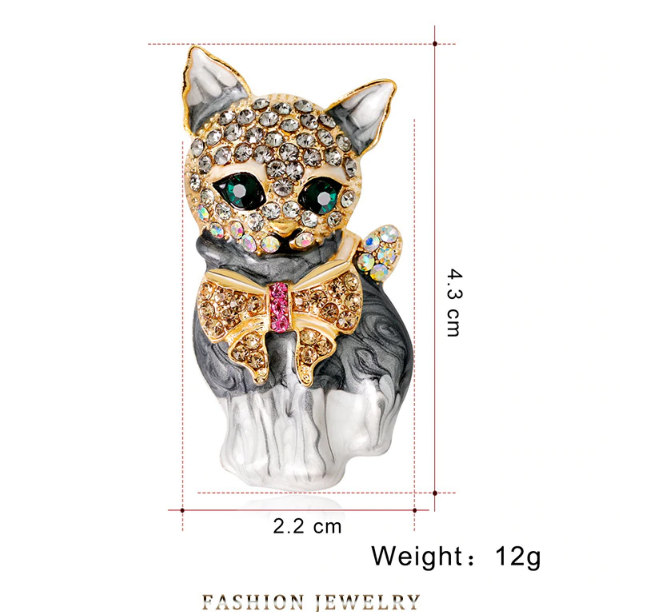 Брошь модная Кошка Киев - изображение 2