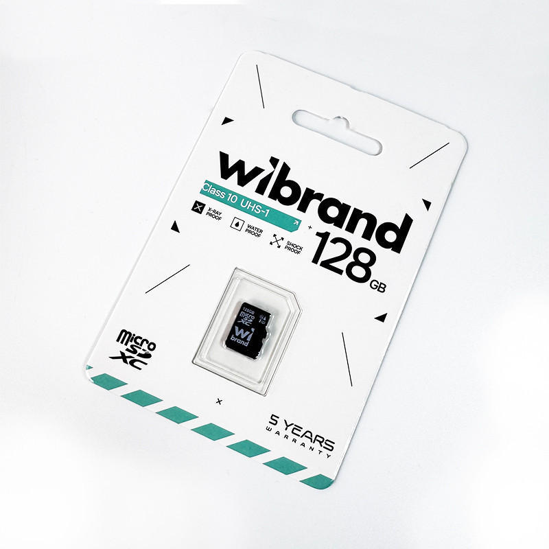 Карта пам'яті microSDXC (UHS-1) Wibrand 128Gb class 10 Київ - фото 5