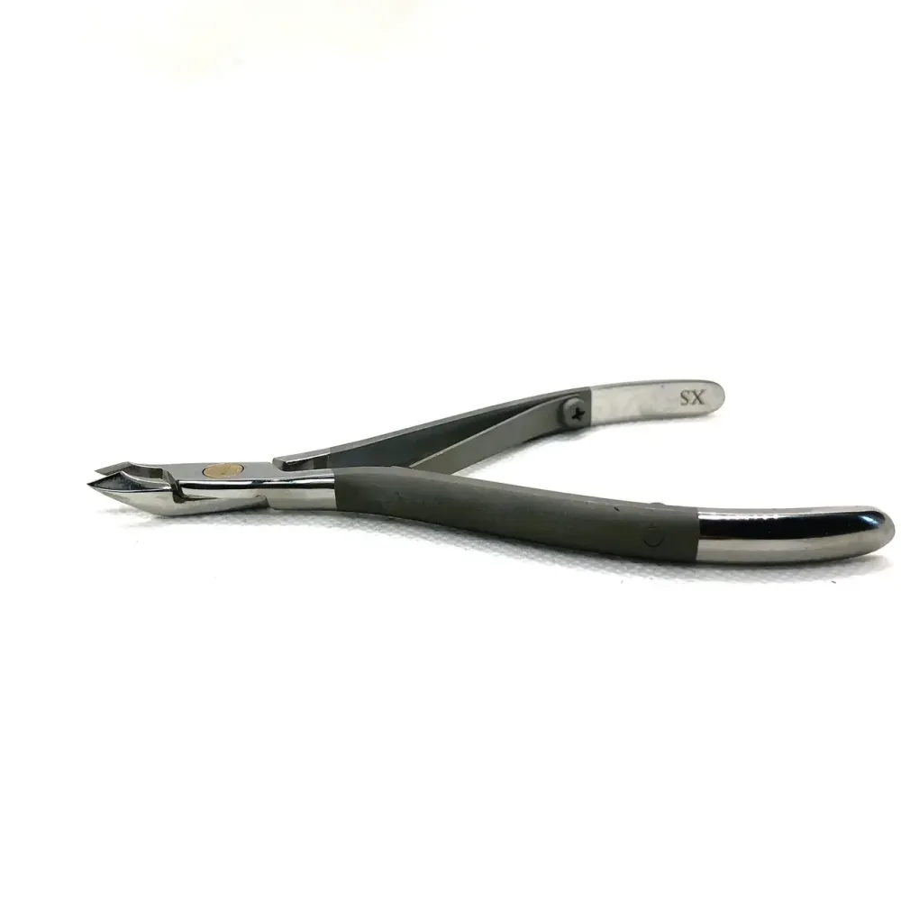 OLTON профессиональные кусачки для кутикулы XS с матовыми ручками (накожницы), длина режущей части 5 мм. Киев - изображение 6