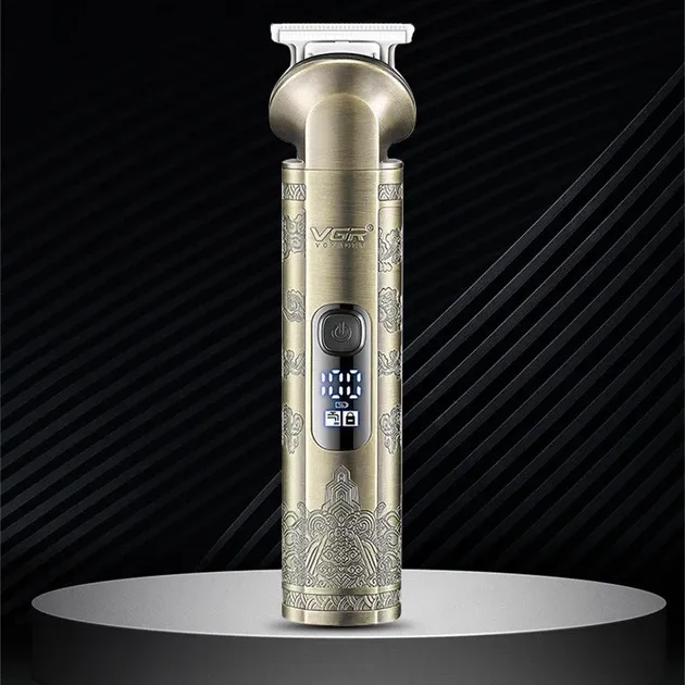 Аккумуляторная машинка для стрижки VGR V-110 pr со сменными насадками,щетка для очистки,зарядка USB Одесса - изображение 3