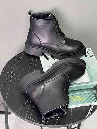 Arcoboletto Черевики жіночі Arcoboletto 473 чорні (весна-осінь, шкіра натуральна) (5361) 39 Коломыя