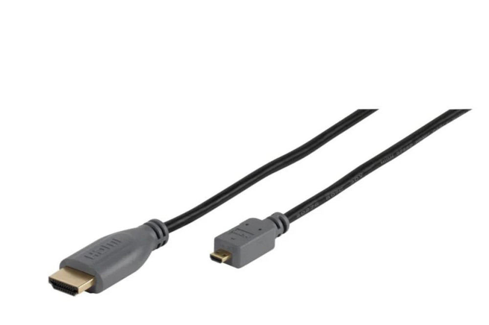 Високошвидкісний кабель HDMI - Micro HDMI Vivanco 1,5 м Луцьк - фото 1