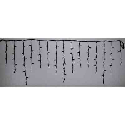 Гірлянда Delux ICICLE 100LED 2x0.7 м Жовтий flash Білий/Чорний IP44 (90015182) Вінниця