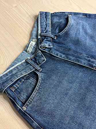 Джинсы женские Envy Rose 5690-1 baggy оверсайз широкие с отвернутым поясом синие, синий, 27, 27, 78 см, 108 см Киев