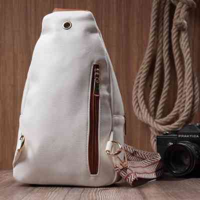 Сумка Vintage Из экокожи Белая (22757) Винница