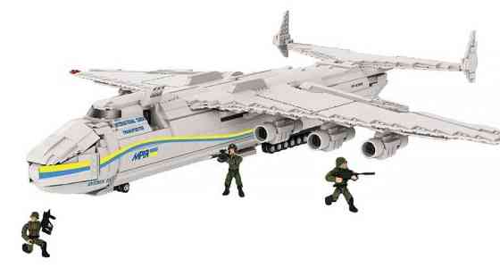 Конструктор IBLOCK АН-225 Mriya 2509 деталей Білий (PL-921-482) Чернігів