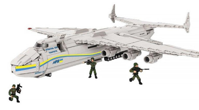Конструктор IBLOCK АН-225 Mriya 2509 деталей Білий (PL-921-482) Чернигов - изображение 2
