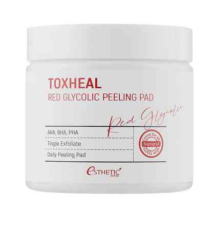 Очищающие пилинг-диски для лица Red Glycolic Peeling Pad Esthetic House 100 шт Киев