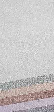 Обои виниловые на флизелине Rasch County Living метровые однотонные матовые под ткань лен светло зеленые Киев