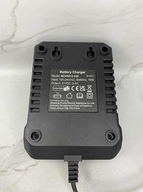 Зарядний пристрій для акумулятора Neu Master 21V 3.0Ah Li-ion 3A, швидка зарядка, для Neu Master 20V MAX, англійська вилка  Б/В Київ - фото 7