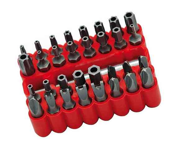 Набір біт 33 пр. з отвором HANS (06032) Вінниця