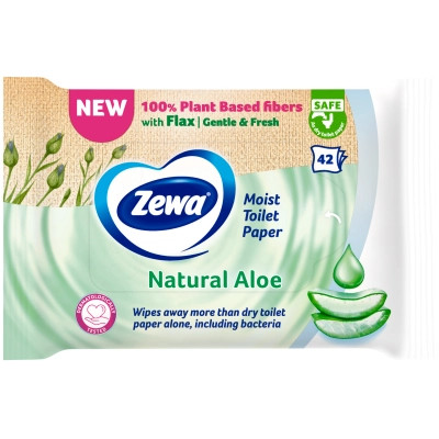 Туалетная бумага Zewa Aloe Vera 42 шт (7322540898934) Винница - изображение 2