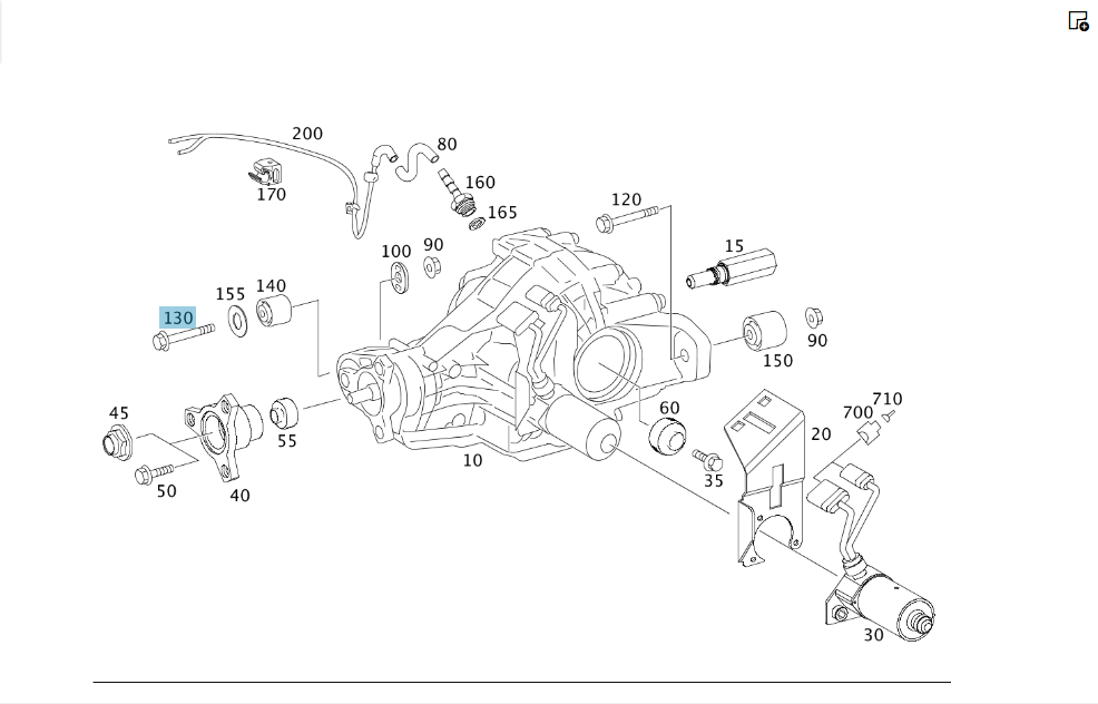 Mercedes-Benz  N000000003864 Болт із шестигранною головкою GL X164 ML W164 R-class short W251 R-class long V251 S-class short W221 S-class long V221 M Одеса - фото 3