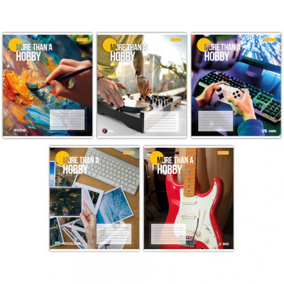 Зошит 1 вересня 1В Hobby 96 аркушів лінія (767421) Вінниця - фото 1